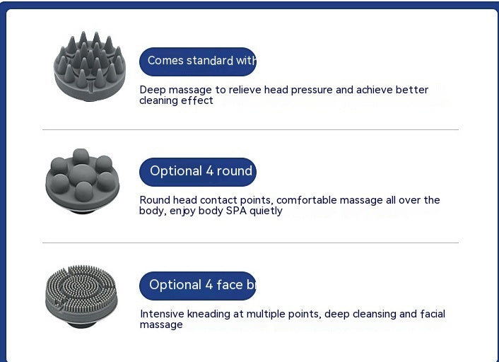 Revive Massager™ Electric Scalp Massager for Hair Growth – Waterproof, Rechargeable Head Massager for Hair Regrowth & Stress Relief