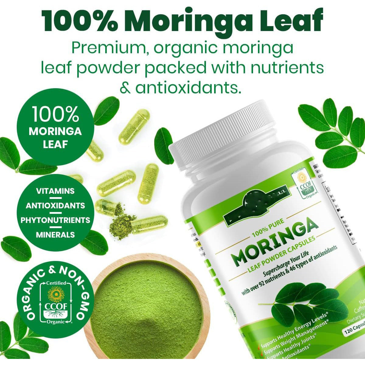 Moringa Capsules 120 Capsules