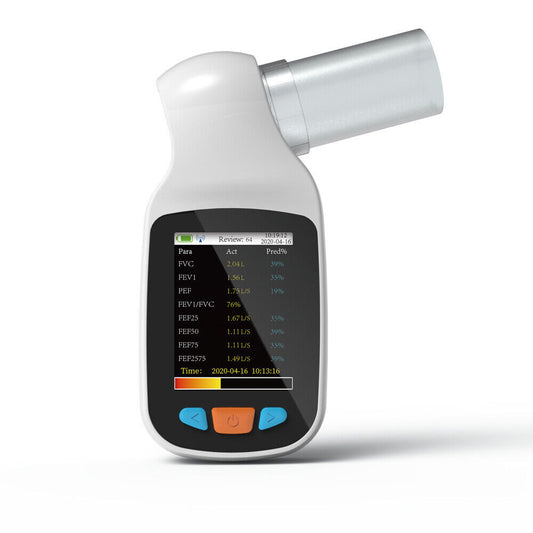 Breathe Easier with Our Advanced Spirometer – Track Lung Health at Home for Asthma, COPD, and More!