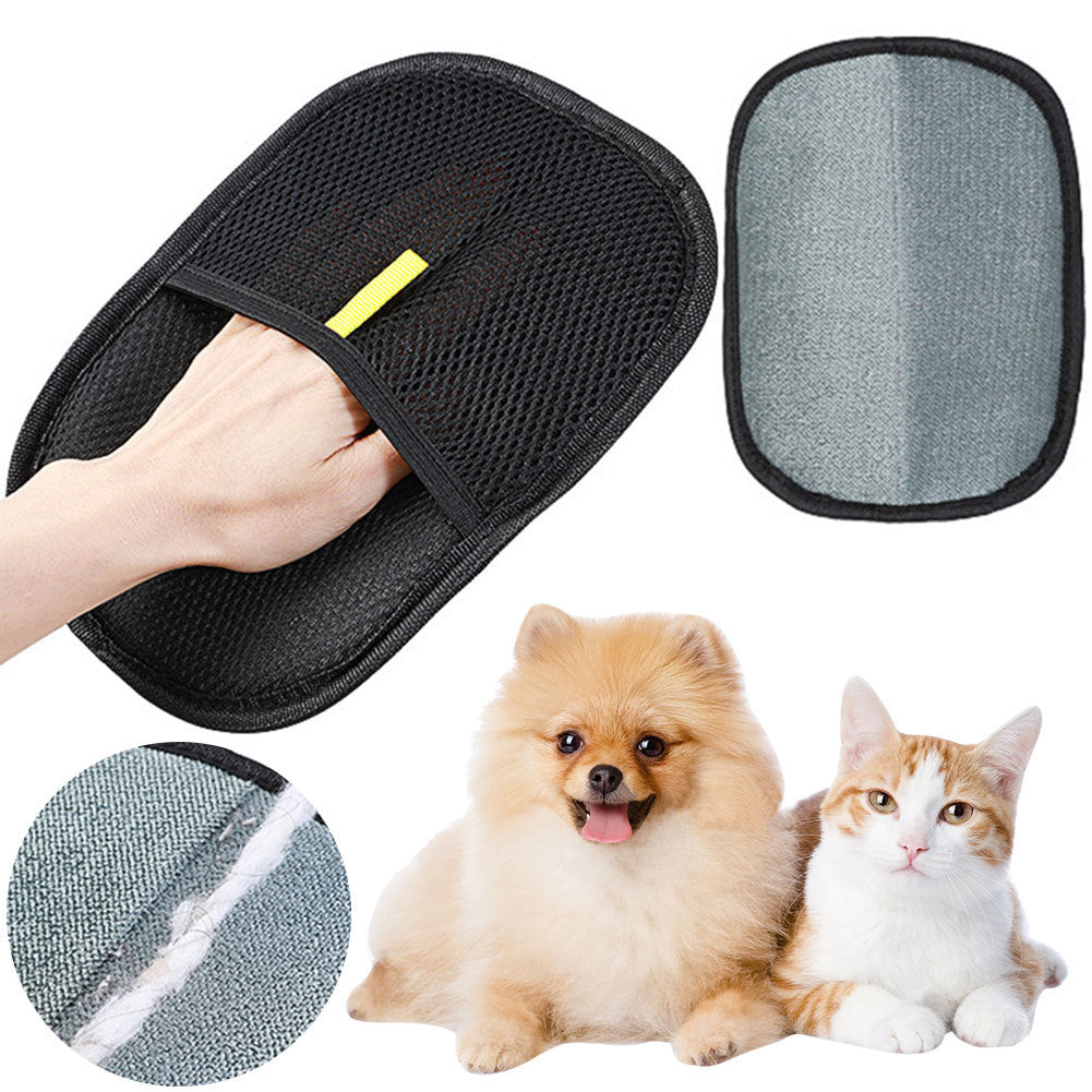 🐾 Vet-Approved Pet Hair Remover Mitt – Gets Rid of Fur in Seconds!